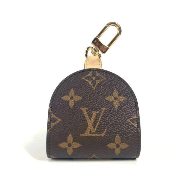 LOUIS VUITTON GI1219 Monogram Dog Bag Holder Bag Charm Key Holder Unused - Picture 1 of 15